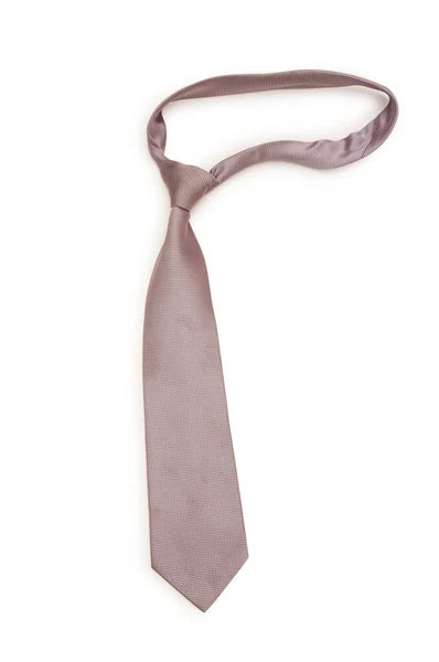 Cravate Isolée Sur Fond Blanc — Photo