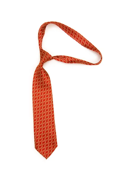 Krawatte Isoliert Auf Weißem Hintergrund — Stockfoto