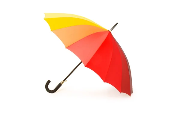 Colourful Umbrella Isolated White Background — Stock Photo, Image