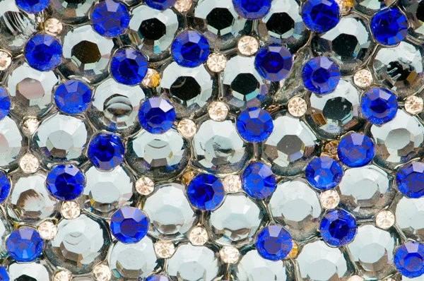 Nahaufnahme Von Buntem Hintergrund Mit Vielen Perlen — Stockfoto