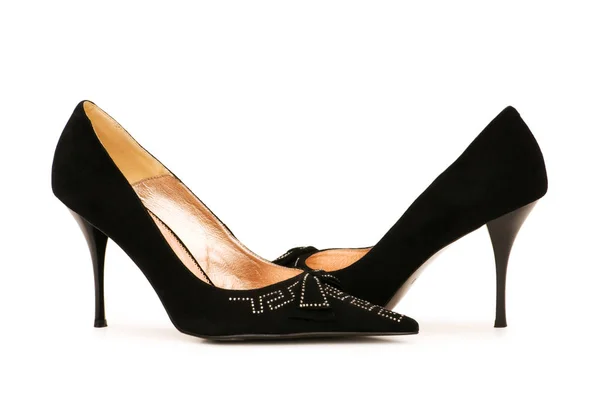 Beyaz Arka Planda Izole Kadın Ayakkabıları — Stok fotoğraf
