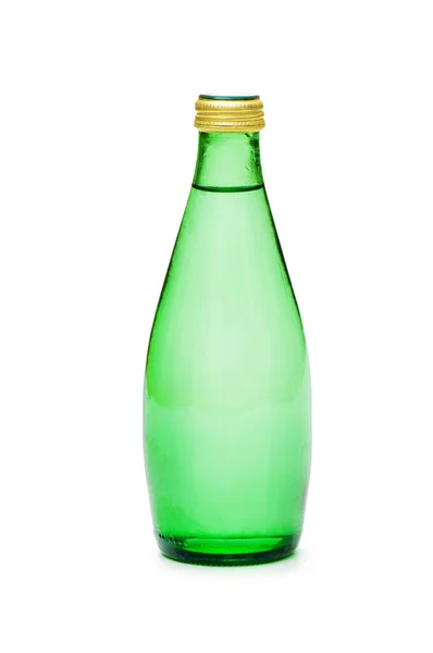 Butelki Wody Odizolowane Białym — Zdjęcie stockowe
