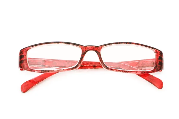 白色背景上隔离的光学眼镜 — 图库照片