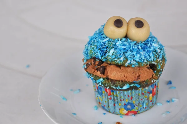 Monster Muffins Children Birthday Party — Stock Photo, Image