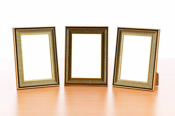 Photo Frames Table — Stock Photo, Image