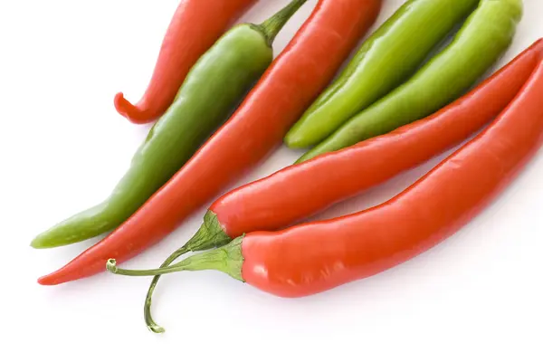 Red Green Peperoni — Stock Photo, Image