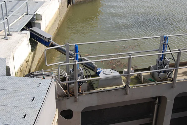 Lock Albert Canal Located Wijnegem Antwerp — Stock Photo, Image