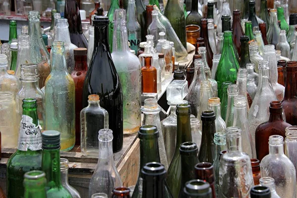 Bottles Different Kind Beer — Stock Photo, Image