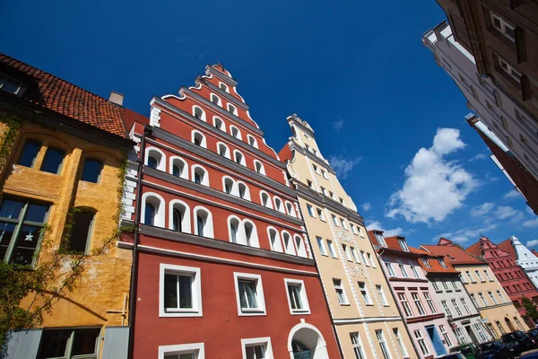 Stralsund Est Une Ville Hanséatique Sur Côte Baltique Allemande — Photo