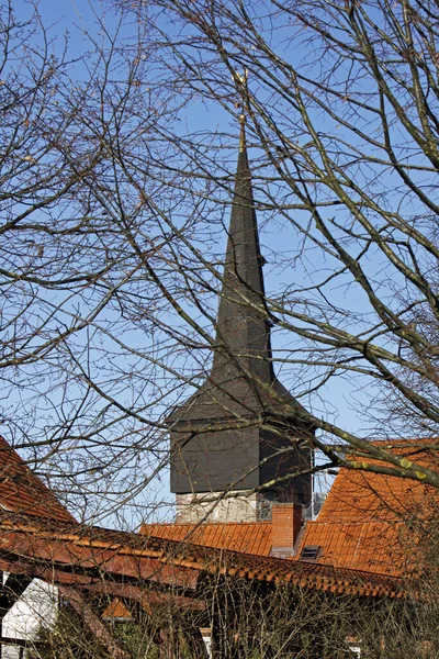 Vacker Utsikt Över Gamla Kyrkan — Stockfoto