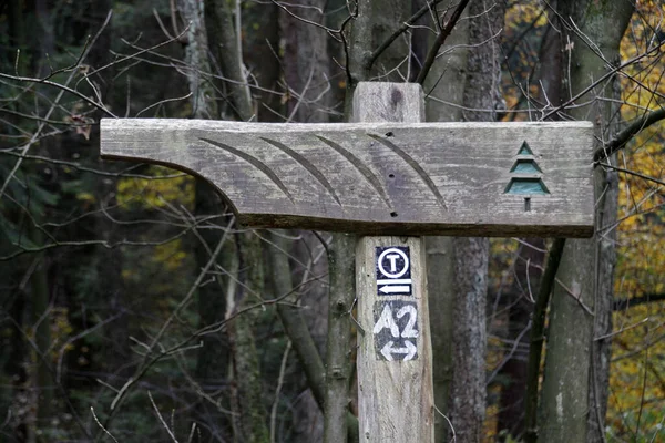 Uitzicht Moderne Wegwijzer — Stockfoto