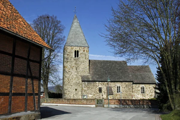 Biserica Din Hohenrode Rinteln — Fotografie, imagine de stoc