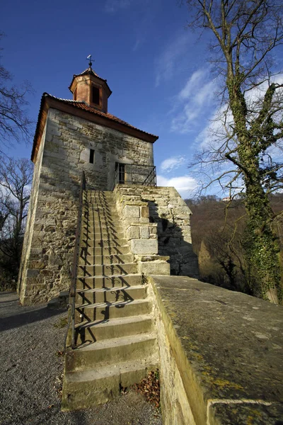 Vista Panorámica Majestuosa Arquitectura Medieval —  Fotos de Stock