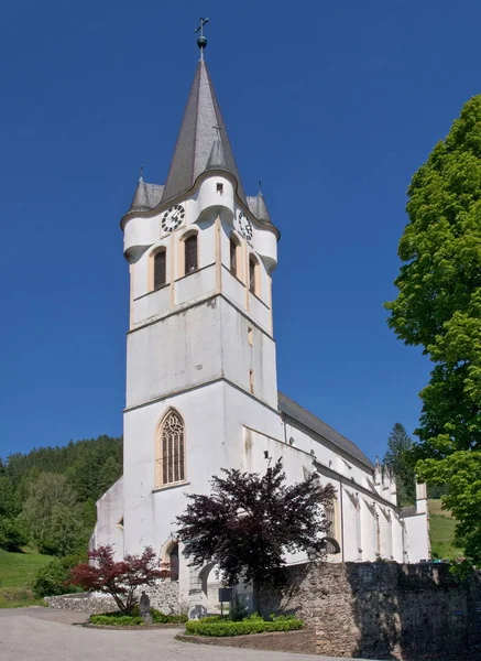 Leonard Parish Church Lavantdalen — Stockfoto