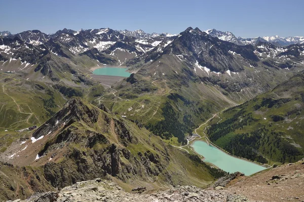 Vacker Utsikt Över Vacker Natur Bergslandskap — Stockfoto