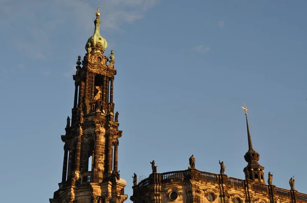 Dresden Hofkirche Schloss — Φωτογραφία Αρχείου