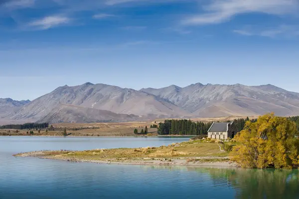 Lago Tekapo Nuovo Zealand — Foto Stock