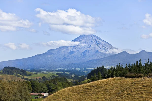 Monte Taranaki Montagna Sacra Dei Maori Nuova Zelanda — Foto Stock