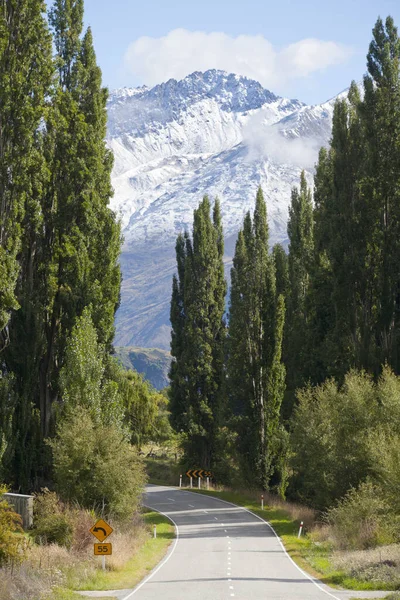 Paesaggio Nella Regione Wanaka Nuova Zelanda Isola Meridionale — Foto Stock