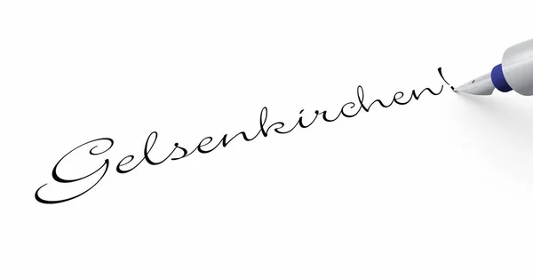 Penn Och Kalligrafi Konceptdesign — Stockfoto