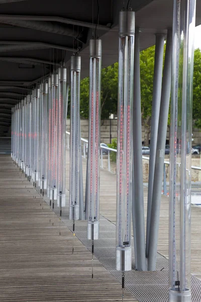 Pasarela Simone Beauvoir Bercy Tolbiac París Francia — Foto de Stock