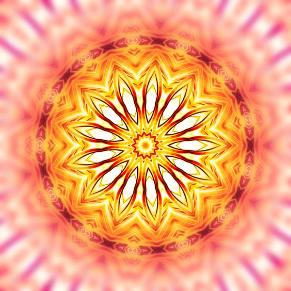 Mandala Luz Harmonia — Fotografia de Stock