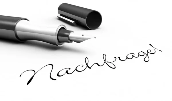 Pen Calligraphy Concept Design — Stock Photo, Image