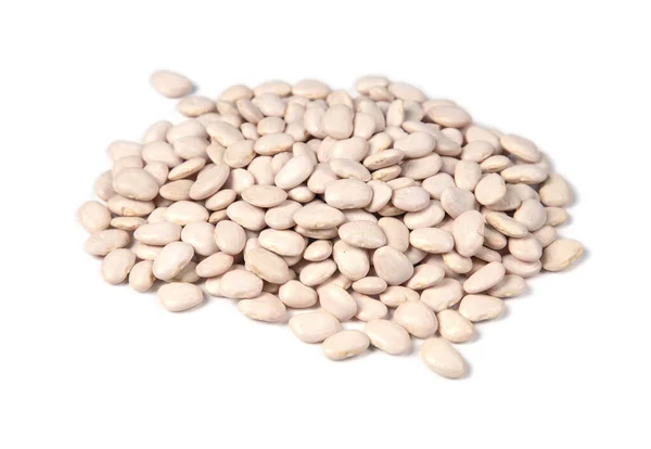 Lima Beans Isolated White Background — Stock Photo, Image