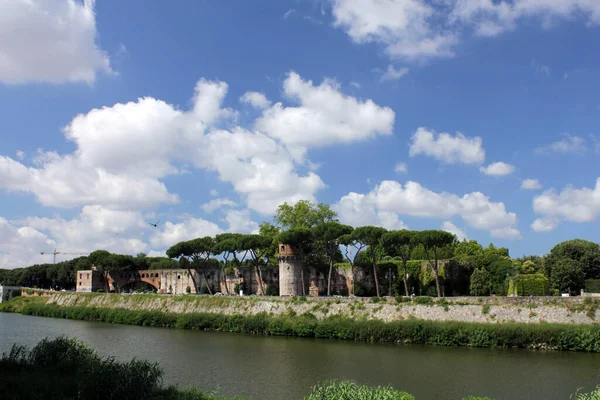 Former Current Castle Park Lungarno Fibonacci Pisa — Stock Photo, Image