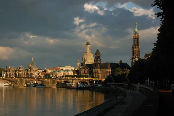 Vista Para Dresden — Fotografia de Stock