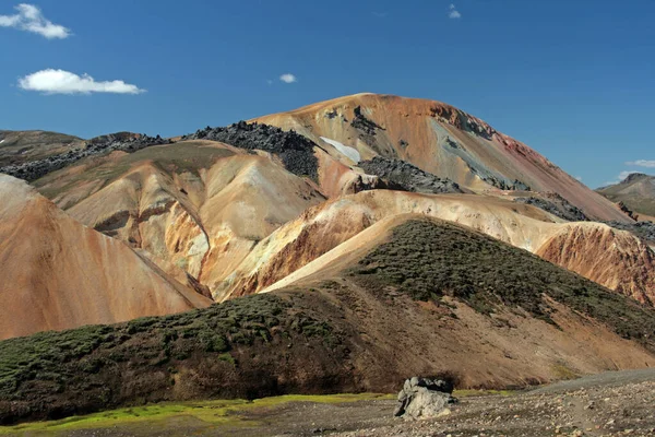 Paysage Dans Les Hautes Terres Landmannalaugar Iceland — Photo