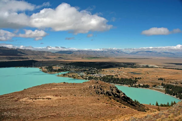 Lago Tekapo Nuova Zelanda — Foto Stock