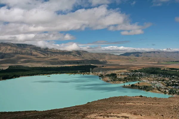 Lago Tekapo Nuova Zelanda — Foto Stock