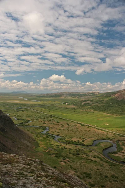 Watercourse Haukadalur Iceland — Stock Photo, Image