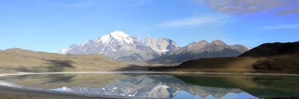 Panoramatický Výhled Torres Del Paine — Stock fotografie