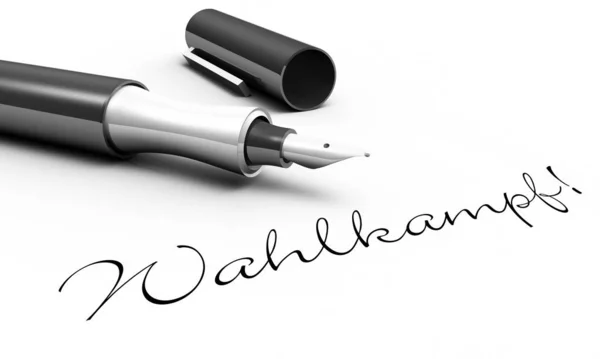 Pen Calligraphy Concept Design — Stock Photo, Image