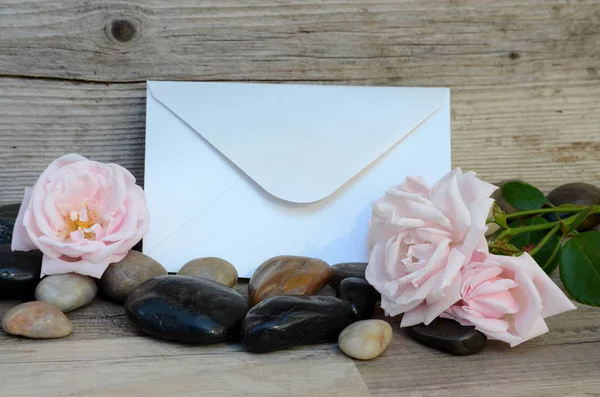 Voucher Letter Roses — Stock fotografie