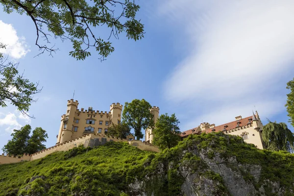 Vista Panorâmica Majestosa Arquitetura Medieval Castelo — Fotografia de Stock