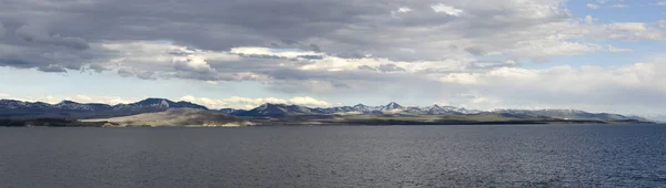 Visión General Yellowstone Lake Wyoming Estados Unidos América — Foto de Stock