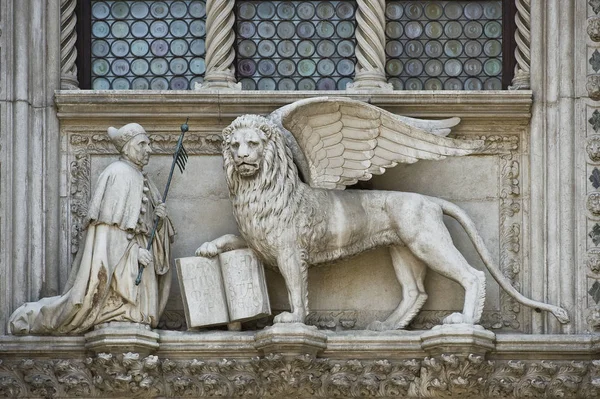 Venedik Porta Della Carta — Stok fotoğraf