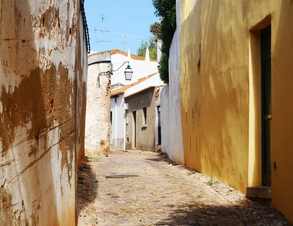 Silves Dar Sokak Algarve Portekiz — Stok fotoğraf