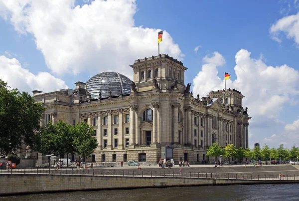 Reichstag Berlin德国 — 图库照片