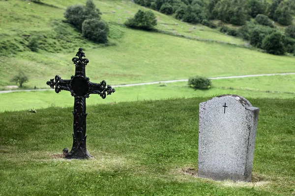 Norveç Doğa Manzarası Arka Planı Üzerine — Stok fotoğraf