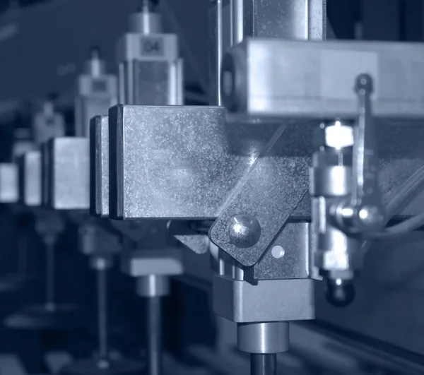 Máquina Corte Metal Para Produção Fábrica — Fotografia de Stock