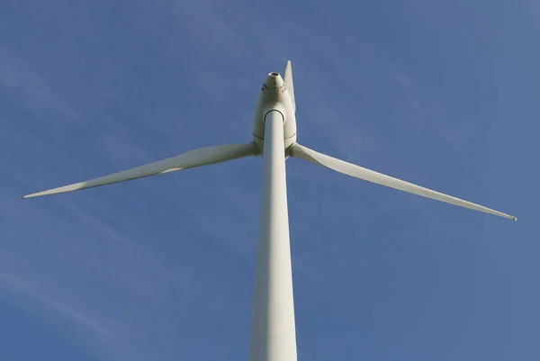 Turbiny Wiatrowe Dolnym Rufie — Zdjęcie stockowe