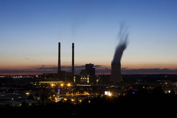 Enbw Kolengestookte Elektriciteitscentrale Heilbronn — Stockfoto