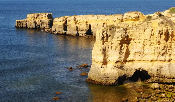 Algarve Coast Seismarias Albufeira Portugal — Stockfoto