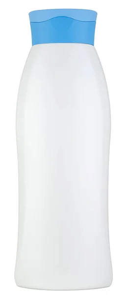 Close Cosmetics Bottle Plastic Isolated White Images Stitched — ストック写真