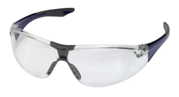 Fashionable Protective Glasses White Back — Stock Photo, Image