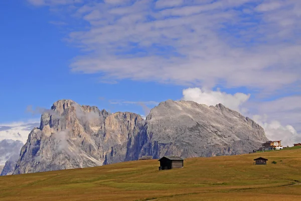 Vista Panorâmica Majestosa Paisagem Dolomitas Itália — Fotografia de Stock